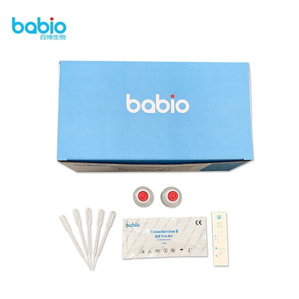 Bộ xét nghiệm IgM Coxsackievirus B (Vàng keo)